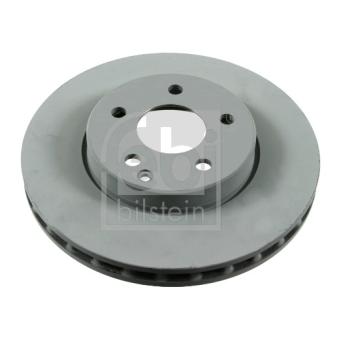 Jeu de 2 disques de frein avant FEBI BILSTEIN 22156 pour JEEP CHEROKEE E 200 CDI - 102cv