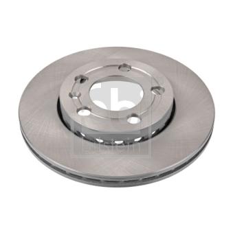 Jeu de 2 disques de frein avant FEBI BILSTEIN 22874 pour SEAT LEON 1.4 - 75cv