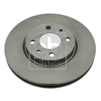 Jeu de 2 disques de frein avant FEBI BILSTEIN 22927 pour MITSUBISHI GALANT 1.4 - 78ch