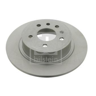 Jeu de 2 disques de frein arrière FEBI BILSTEIN 23551 pour MERCEDES-BENZ CLK 2.2 TiD - 120cv