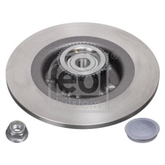 Jeu de 2 disques de frein arrière FEBI BILSTEIN OEM 7701206328