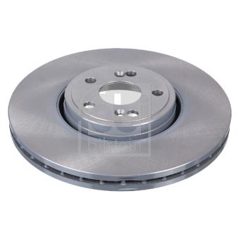 Jeu de 2 disques de frein avant FEBI BILSTEIN 24311 pour RENAULT VELSATIS 2.2 DCI - 140cv