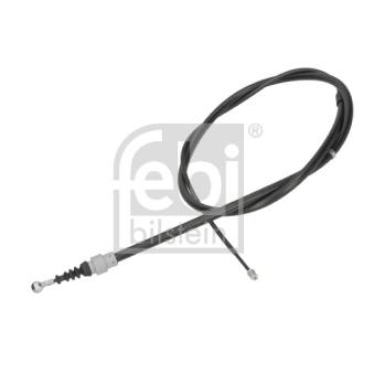 Tirette à câble, frein de stationnement FEBI BILSTEIN 24518 pour SKODA FABIA 1.4 - 68cv