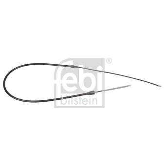 Tirette à câble, frein de stationnement FEBI BILSTEIN 24520 pour SKODA FABIA 1.4 - 68cv