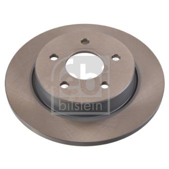 Jeu de 2 disques de frein arrière FEBI BILSTEIN 24619 pour FIAT DUNA 2.0 TDCi - 110cv