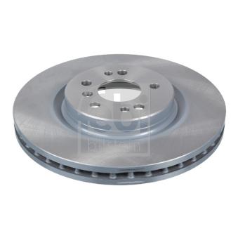 Jeu de 2 disques de frein avant FEBI BILSTEIN [24743]