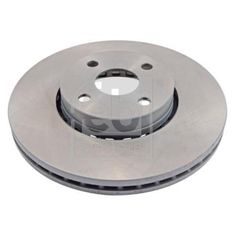 Jeu de 2 disques de frein avant FEBI BILSTEIN 26069 pour CADILLAC DEVILLE 2.0 D-4D - 110cv