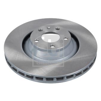 Jeu de 2 disques de frein avant FEBI BILSTEIN 26659 pour FORD FOCUS S6 quattro - 435cv