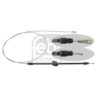 Tirette à câble, frein de stationnement FEBI BILSTEIN OEM 2E0609701M
