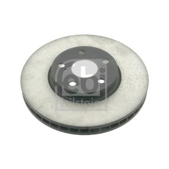 Jeu de 2 disques de frein avant FEBI BILSTEIN 27236 pour PEUGEOT PARTNER 2.0 i 16V - 170cv