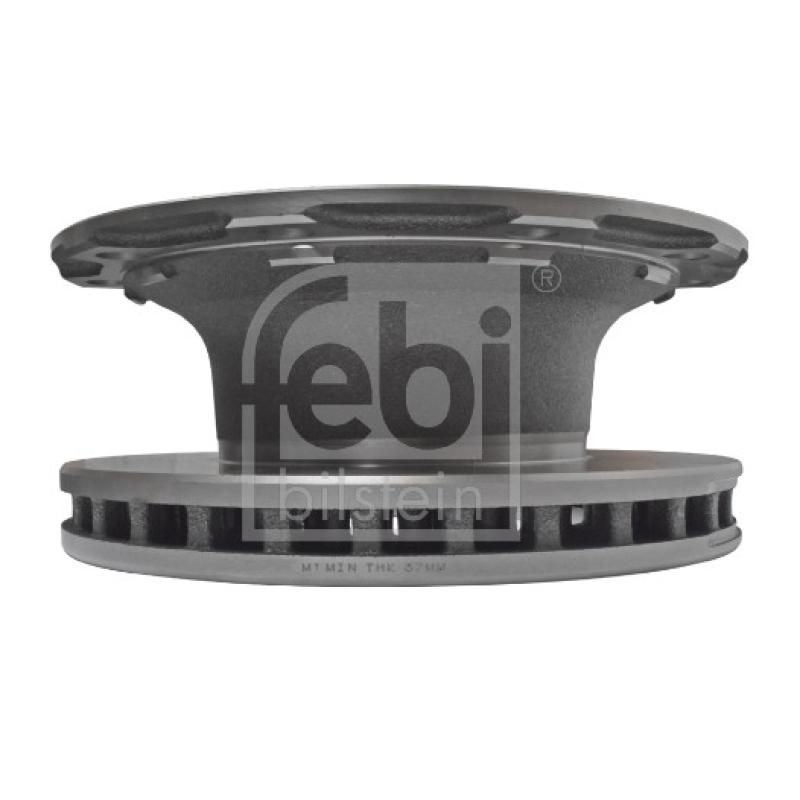 Jeu de 2 disques de frein arrière FEBI BILSTEIN 29153 - Visuel 1