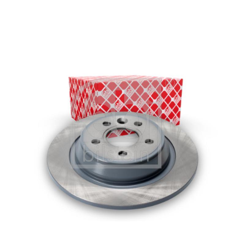 Jeu de 2 disques de frein arrière FEBI BILSTEIN 30721 - Visuel 1