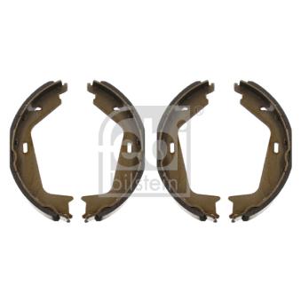 Jeu de mâchoires de frein, frein de stationnement FEBI BILSTEIN 34255