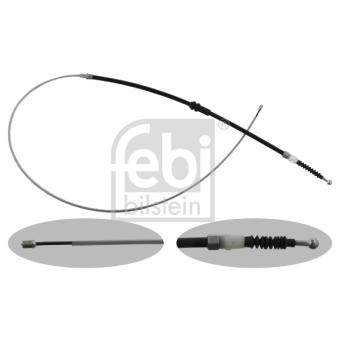 Tirette à câble, frein de stationnement FEBI BILSTEIN OEM 2K0609721P