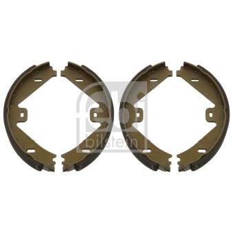 Jeu de mâchoires de frein, frein de stationnement FEBI BILSTEIN 39716