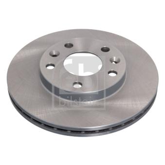 Jeu de 2 disques de frein avant FEBI BILSTEIN 40075 pour OPEL COMBO 1.5 DCI 4x4 - 110cv