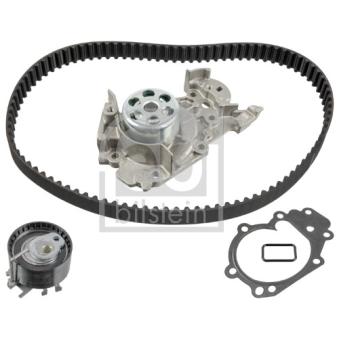 Pompe à eau + kit de courroie de distribution FEBI BILSTEIN 43751 pour RENAULT TWINGO 1.2 TCe 100 - 102cv