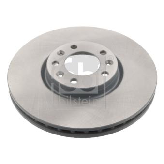 Jeu de 2 disques de frein avant FEBI BILSTEIN 43865 pour HYUNDAI PONY 1.2 - 110cv