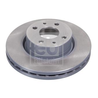 Jeu de 2 disques de frein avant FEBI BILSTEIN 43879 pour PORSCHE 911 2000 i - 115cv