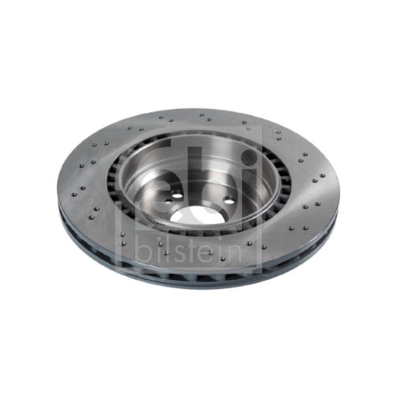Jeu de 2 disques de frein arrière FEBI BILSTEIN 43897 - Visuel 1