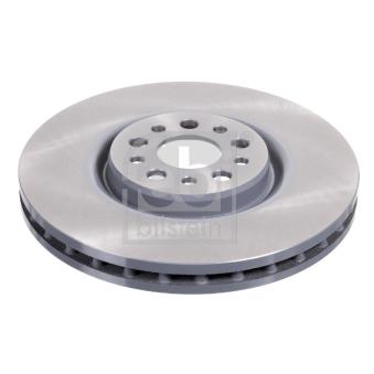 Jeu de 2 disques de frein avant FEBI BILSTEIN 43917 pour CITROEN C8 3.0 V6 - 204cv