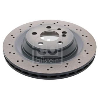 Jeu de 2 disques de frein arrière FEBI BILSTEIN 43943