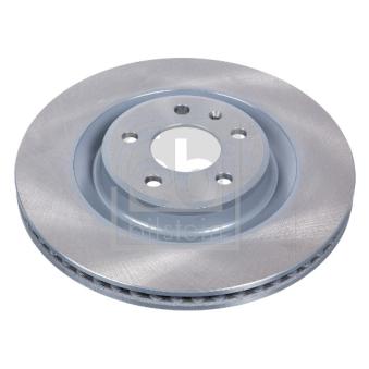 Jeu de 2 disques de frein arrière FEBI BILSTEIN 43985 pour KIA CEED 2.0 - 252cv