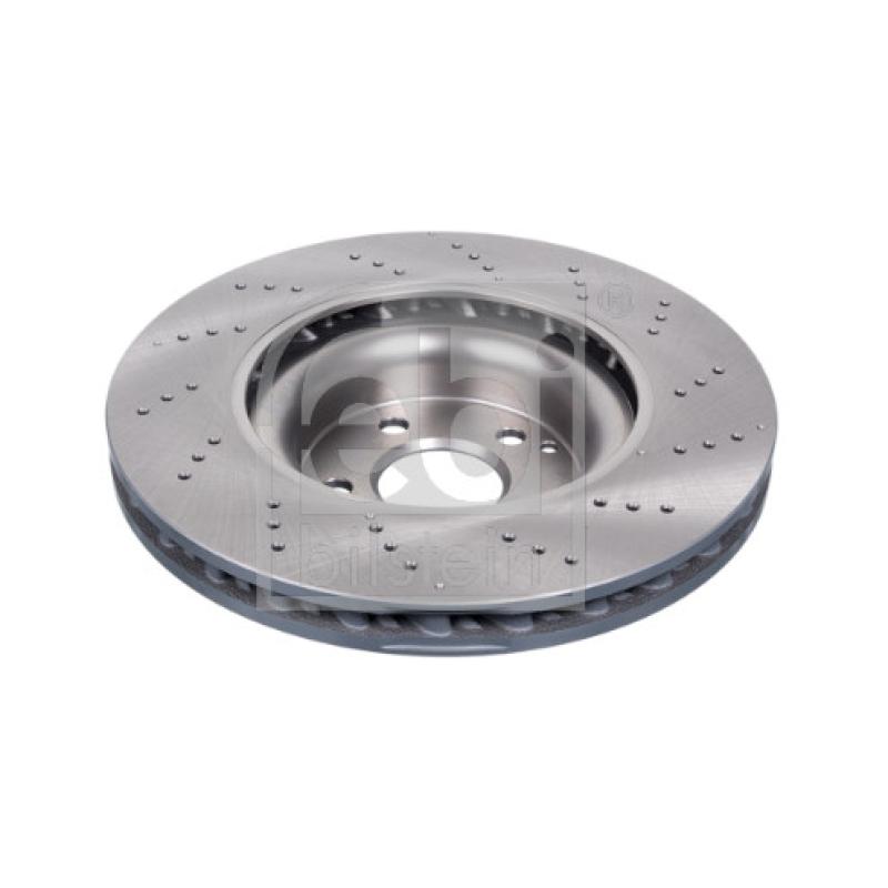 Jeu de 2 disques de frein avant FEBI BILSTEIN 44008 - Visuel 1