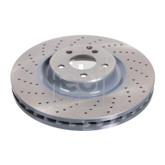 Jeu de 2 disques de frein avant FEBI BILSTEIN 44030