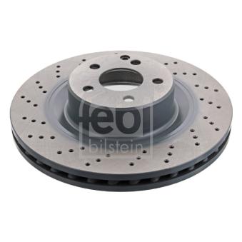 Jeu de 2 disques de frein avant FEBI BILSTEIN 44032