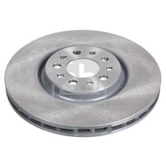 Jeu de 2 disques de frein avant FEBI BILSTEIN 44052 pour SUBARU LEONE 2.4 JTDM - 200cv