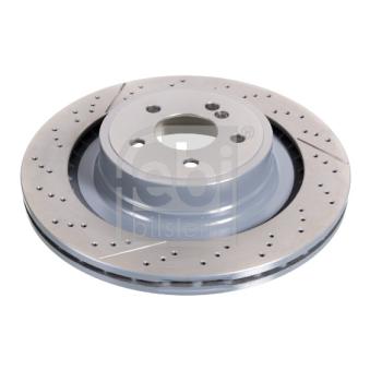 Jeu de 2 disques de frein arrière FEBI BILSTEIN 44084