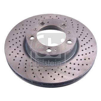Disque de frein avant droit FEBI BILSTEIN 44094 pour PEUGEOT BOXER 2.9 - 211cv