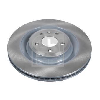 Jeu de 2 disques de frein arrière FEBI BILSTEIN 44097 pour AUDI A8 3.0 TFSI quattro - 290cv