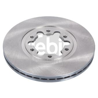 Jeu de 2 disques de frein avant FEBI BILSTEIN 44106 pour MAZDA B SERIE 2.5 D 4WD - 78cv