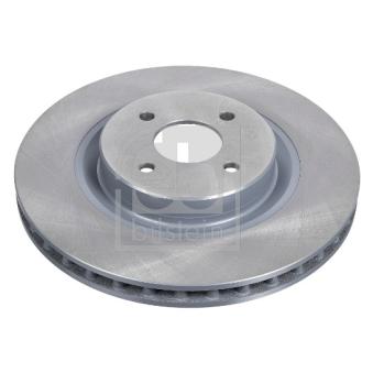 Jeu de 2 disques de frein avant FEBI BILSTEIN 44143