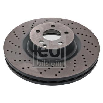 Jeu de 2 disques de frein avant FEBI BILSTEIN 44145