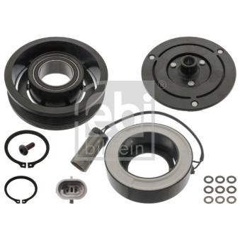Embrayage magnétique, pour compresseurs de climatisation FEBI BILSTEIN 47834 pour JEEP CHEROKEE 1.4 - 90cv