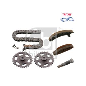 Kit de distribution par chaîne FEBI BILSTEIN 49211 pour HYUNDAI COUPE E 250 CDI - 204cv