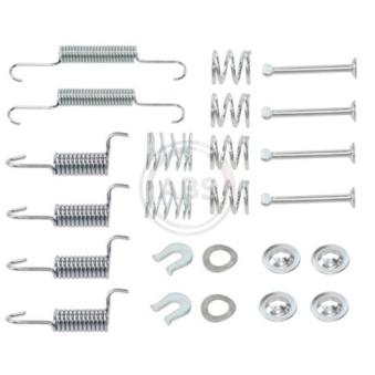Kit d'accessoires, mâchoire de frein A.B.S. 0010Q pour MITSUBISHI ASX 1.8 DI-D - 150cv