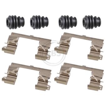 Kit d'accessoires, plaquette de frein à disque A.B.S. [0112Q]