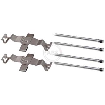 Kit d'accessoires, plaquette de frein à disque A.B.S. 0122Q pour TESLA MODEL Y EV Traction intégrale - 450cv