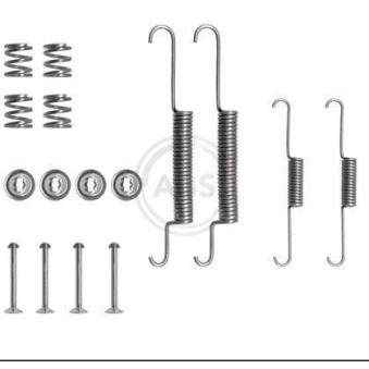 Kit d'accessoires, mâchoire de frein A.B.S. 0556Q pour RENAULT R5 1.0 - 44cv
