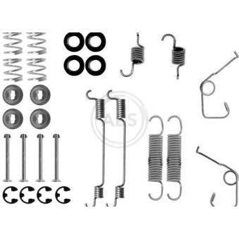 Kit d'accessoires, mâchoire de frein A.B.S. 0705Q pour MAZDA E SERIE 2.0 i - 98cv