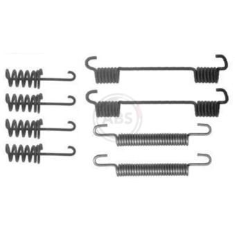 Kit d'accessoires, mâchoires de frein de stationnement A.B.S. 0775Q pour VOLKSWAGEN CADDY 2.0 TDI - 140cv