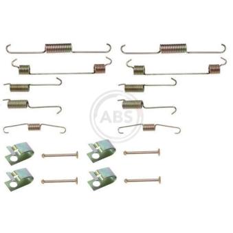 Kit d'accessoires, mâchoire de frein A.B.S. 0803Q pour MAZDA E SERIE E2200 - 71cv