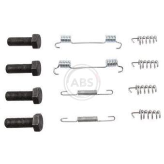 Kit d'accessoires, mâchoires de frein de stationnement A.B.S. 0865Q pour VOLKSWAGEN TRANSPORTER - COMBI 300 - 231cv