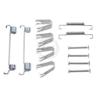 Kit d'accessoires, mâchoire de frein A.B.S. 0875Q pour HONDA PRELUDE 2.2 HDI 110 - 110cv