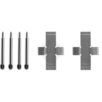 Kit d'accessoires, plaquette de frein à disque A.B.S. OEM h7913
