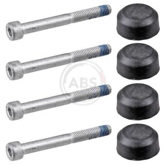 Kit d'accessoires, plaquette de frein à disque A.B.S. 0940Q pour FIAT DUCATO 2.0 4x4 - 110cv